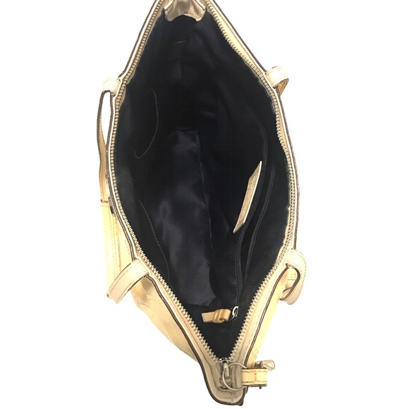 COACH Shoulder Hand Bag Light Yellow Women No. K1120 - F15142 - Picture 3 of 10